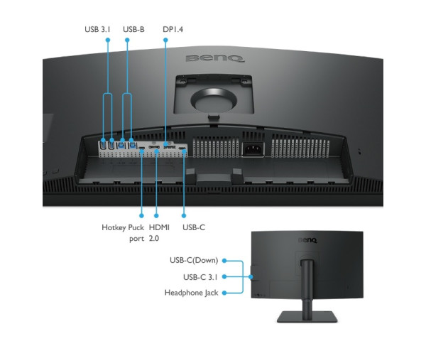 BENQ 27 inča PD2705U UHD IPS LED Dizajnerski monitor 