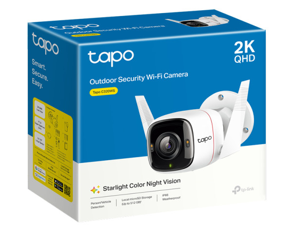 TP-LINK C320WS Outdoor Security Wi-Fi Camera 