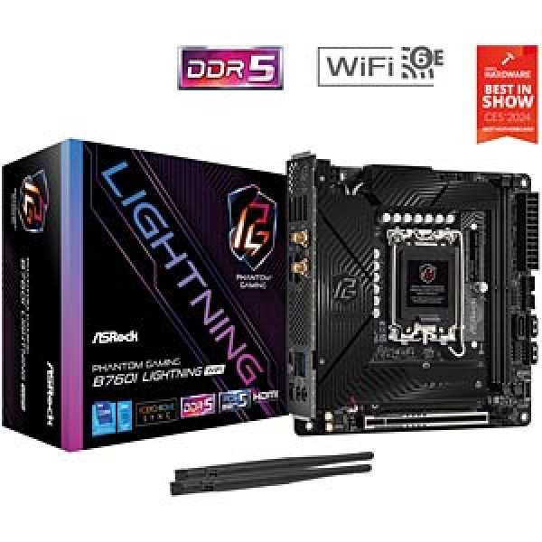 MB s1700 ASRock B760I Lightning WiFi D5