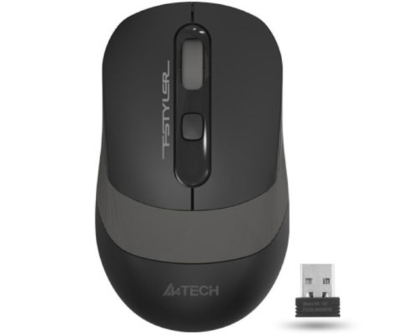 A4 TECH FG10 FSTYLER Wireless USB sivi miš 