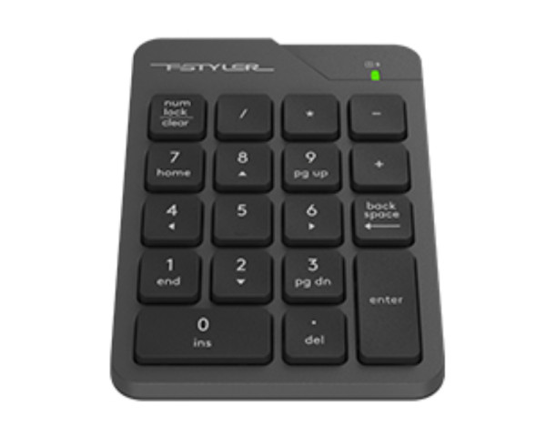 A4 TECH FGK21C FSTYLER 2.4G Wireless Numeric Keypad USB Type-C siva tastatura 