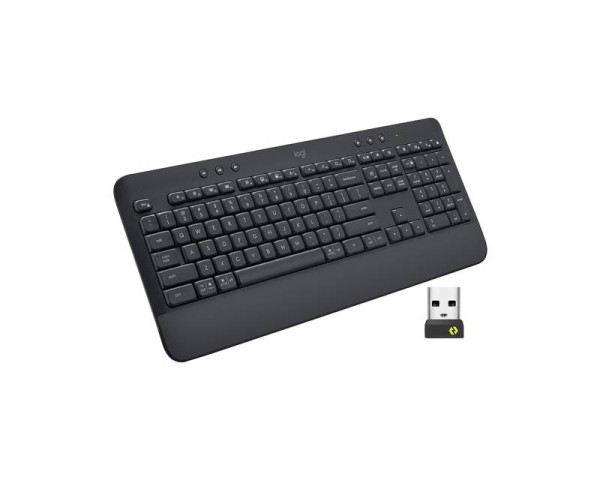 LOGITECH K650 Signature Wireless US crna tastatura 