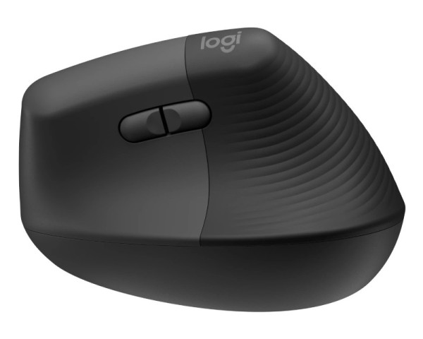 LOGITECH Lift Vertical Ergonomic Wireless crni miš 