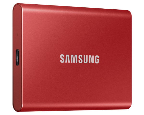 SAMSUNG Portable T7 2TB crveni eksterni SSD MU-PC2T0R 