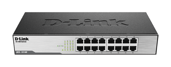 LAN Switch D-Link DES-1016D 10100Mbps 16port