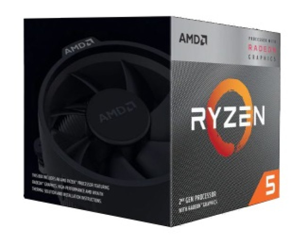 AMD Ryzen 5 3400G 4 cores 3.7GHz (4.2GHz) Box procesor