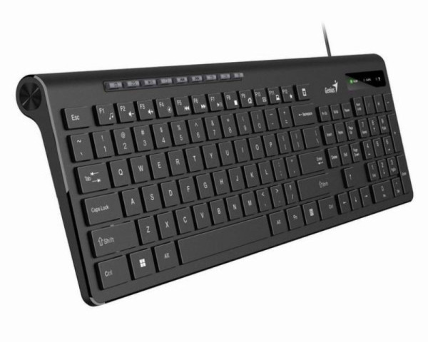 GENIUS Slimstar 230II USB US crna tastatura 