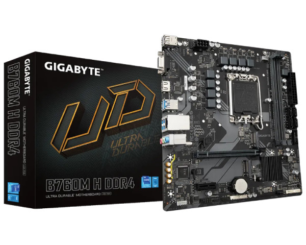 GIGABYTE B760M H DDR4 rev. 1.x matična ploča