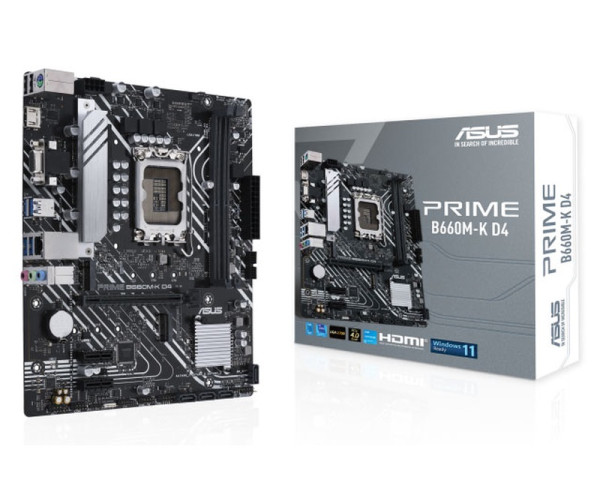 ASUS PRIME B660M-K D4 matična ploča