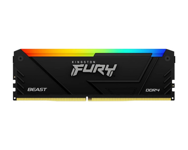 KINGSTON DIMM DDR4 16GB 3600MTs KF436C18BB2A16 Fury Beast RGB Black 