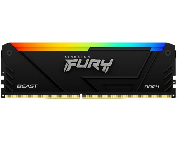 KINGSTON DIMM DDR4 64GB (2x32GB kit) 3600MTs KF436C18BB2AK264 Fury Beast Black RGB 