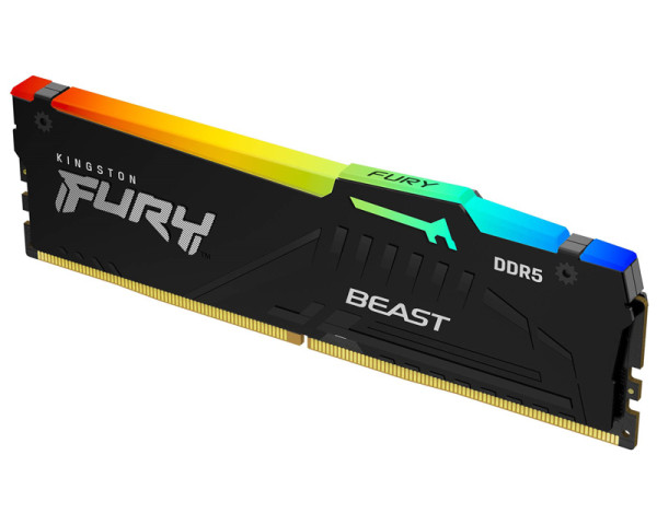 KINGSTON DIMM DDR5 16GB 5200MTs KF552C36BBEA-16 Fury Beast RGB EXPO 