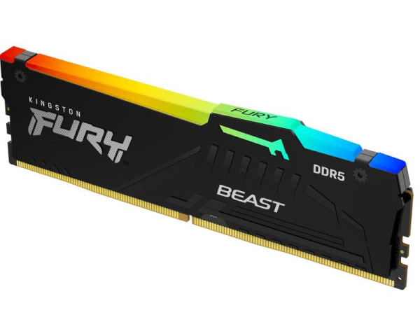 KINGSTON DIMM DDR5 32GB 6000MTs KF560C36BBEA-32 FURY Beast RGB EXPO 