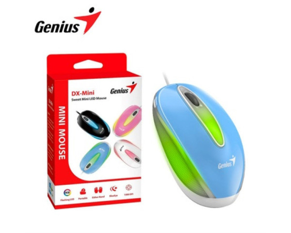 GENIUS DX-Mini USB plavi miš 