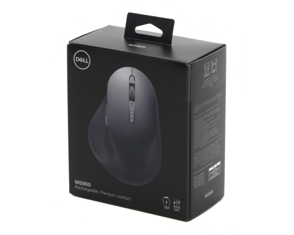 DELL MS900 Wireless Premier Rechargeable crni miš 3yr 