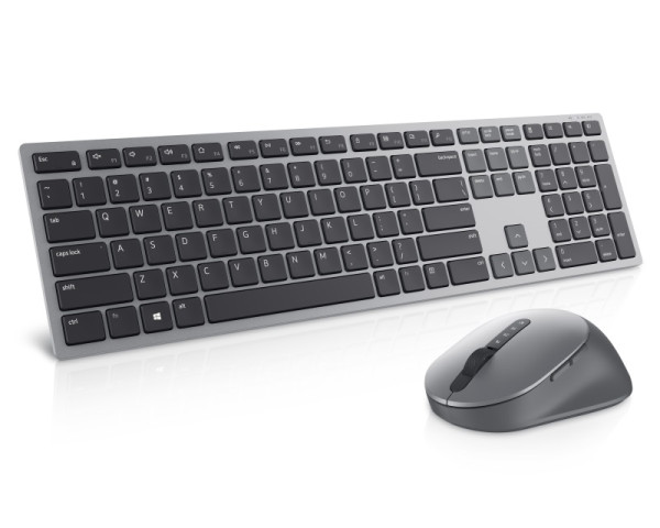 DELL KM7321W Wireless Premier Multi-device US tastatura + miš siva 