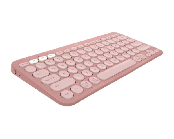 LOGITECH Pebble2 Wireless Combo US tastatura i miš roze 