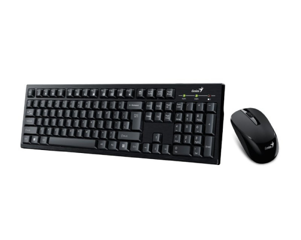 GENIUS Smart KM-8101 Wireless USB YU crna tastatura + miš 