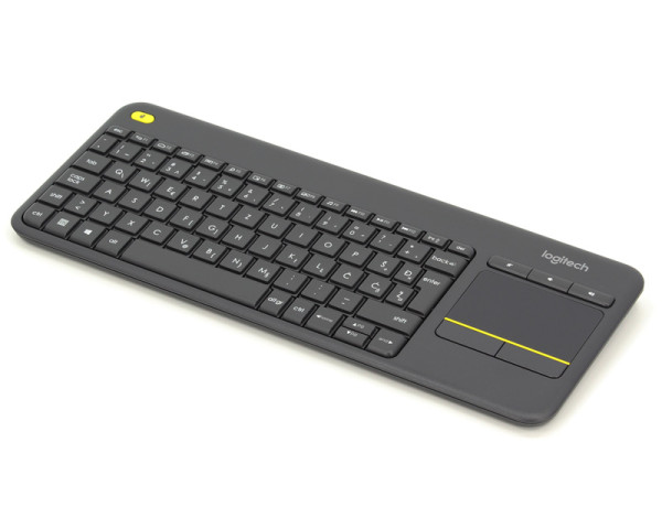 LOGITECH K400 Plus Wireless Touch YU crna tastatura 