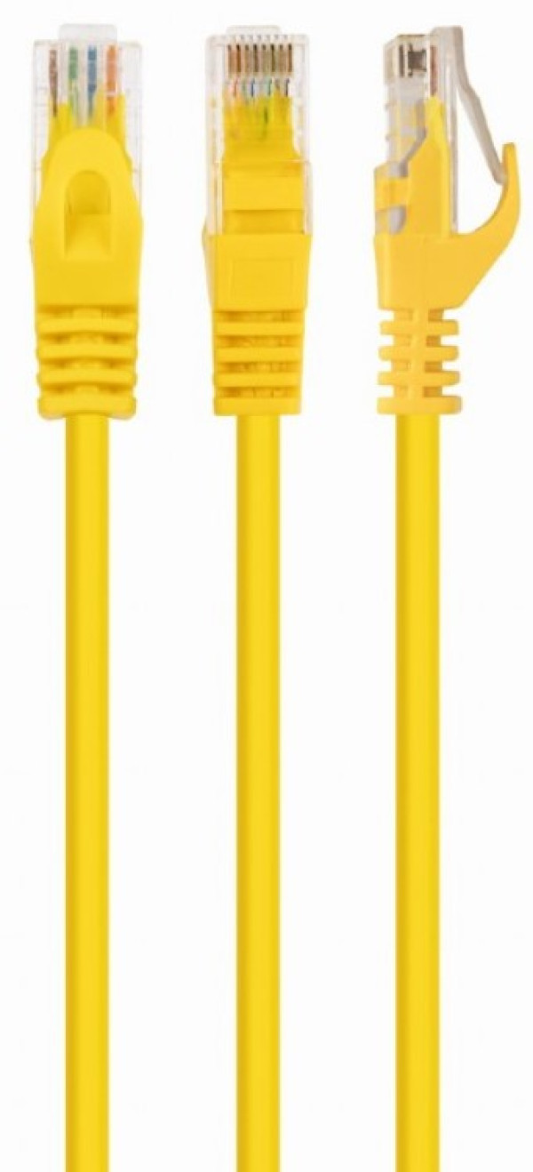 PP6U-5M/Y Gembird Mrezni kabl, CAT6 UTP Patch cord 5m yellow