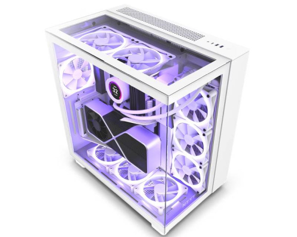 NZXT H9 Elite Gaming kućište (CM-H91EW-01) belo 