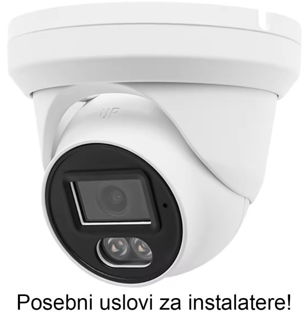 CAM-IP5MP-DHM20W GMB kamera 5 mpix APP P6SLite, 2.8mm 25m Full Color Dome, Audio MIC, POE