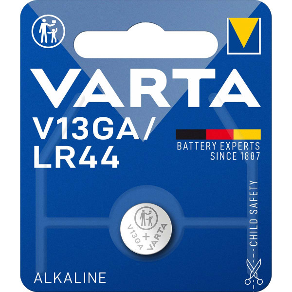 VARTA baterija LR44/V13GA 1,5V, ALKALNA Baterija, Pakovanje 1kom