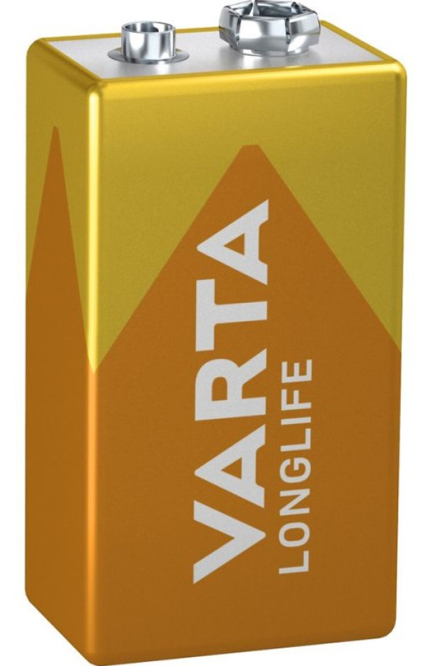 VARTA LONGLIFE 9V 6LR61 MN1604, ALKALNE baterije, Pakovanje 1kom