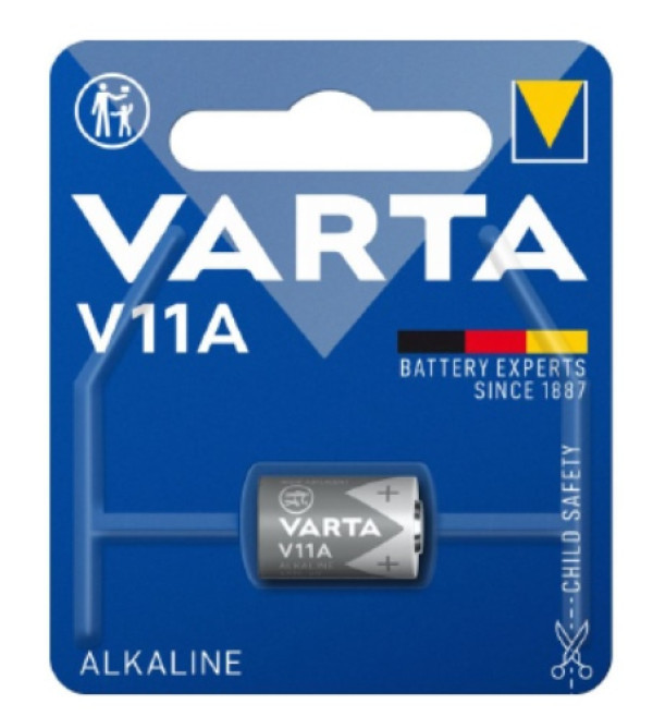 Varta V11A 6V ALKALNA Baterija 38 mAh, 10.2x16.5mm, Pakovanje 1kom