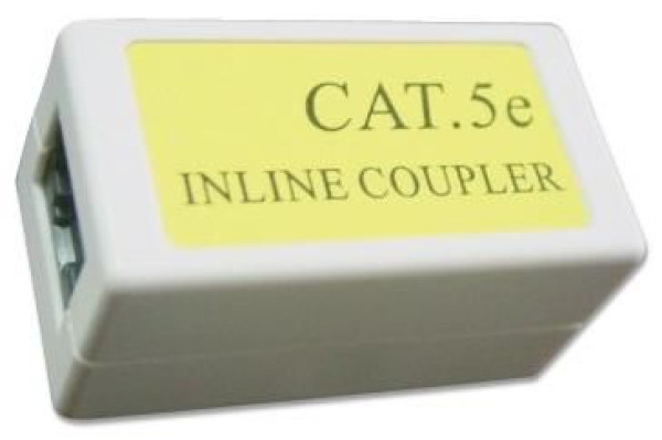 NCA-LC5E-001 Gembird Cat.5E LAN coupler white Spojnica za kabl RJ-45 (alt. TA-350)