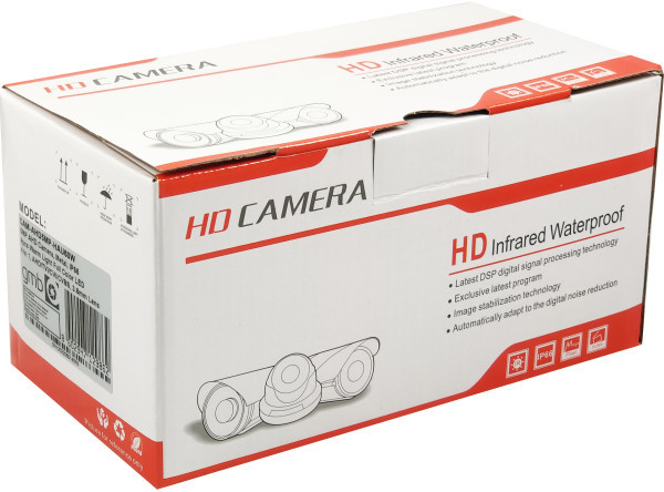 CAM-AHD5MP-HAU60W* GMB BULLET kamera 5mpix 4 In1, AHD/TVI/CVI/CVBS,3.6mm FULL COLOR 20M 3.6mm (1997)