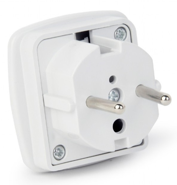 Travel adapter A-AC-UKEU-001 Gembird UK na EU suko 7.5A