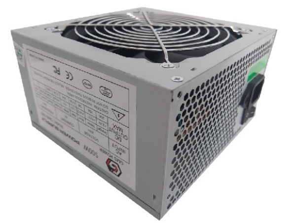 GMB-500-12 bez kutije ** Gembird napajanje 500W 12cm FAN, 20+4pin, 4pin12V, 2xSATA 2xIDE 4-pin (983)