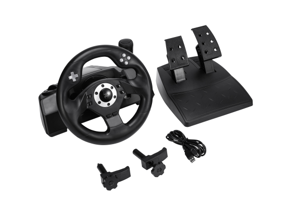 STR-M-40 **Gembird 7-in-1 RACEMASTER  racing wheel (PC/PS3/PS4/XBOX360/XBOXONE/SWITCH/ANDROID)(5599)