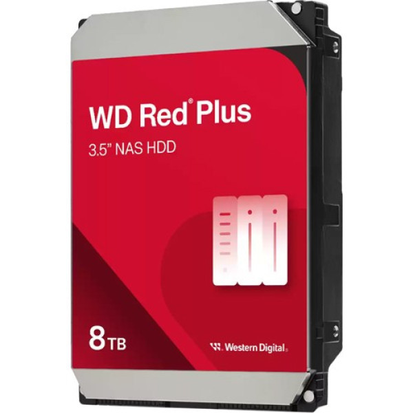 HDD WD 8TB WD80EFPX Red Plus 6540RPM 256MB