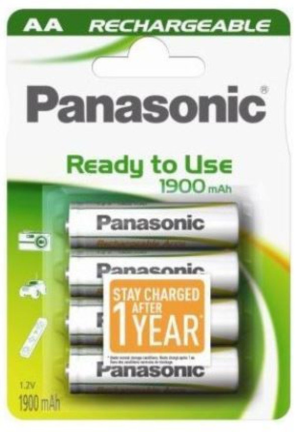 PANASONIC baterije HHR-3MVE4BP, 1900mAh, punj. Ready to use AA