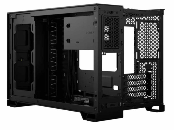 Kućište CORSAIR 2500D AIRFLOW Mid-TowerATXkaljeno staklobez napajanjacrna