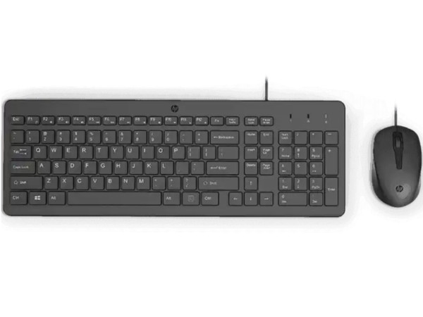 Tastatura+miš HP 150 žični setUS240J7AAcrna