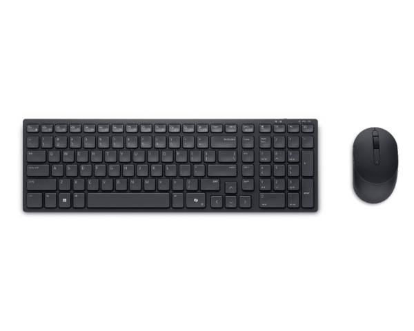 DELL KM555 Silent US tastatura + miš crna 