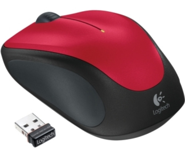 LOGITECH M235 Wireless crveni miš 