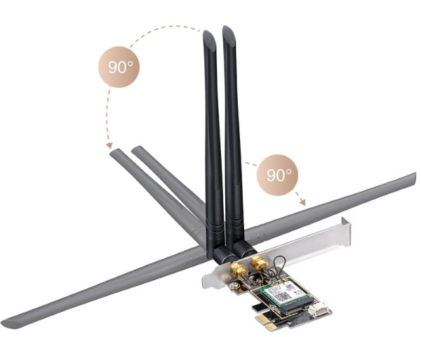 CUDY WE3000 wireless dual band PCI Express mrežna karta 