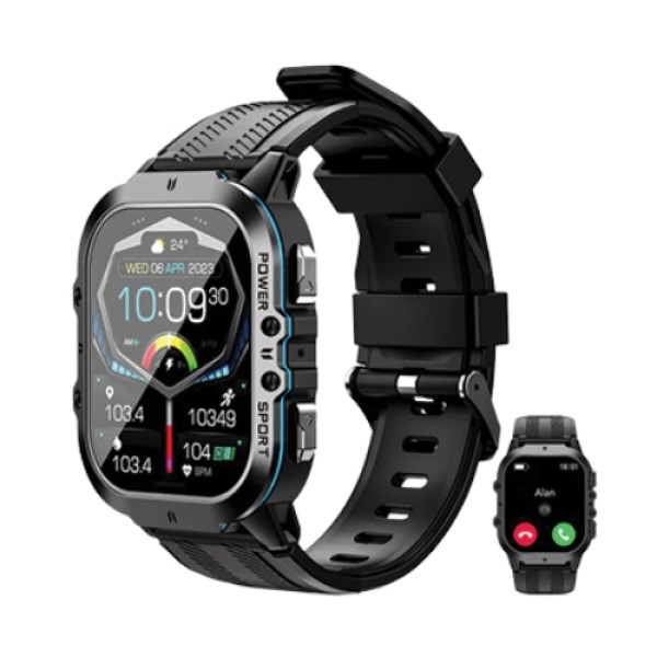 OUKITEL pametni sat BT20 Crni Smart Watch Sport Rugged / Zaštićen IP68/IP69K