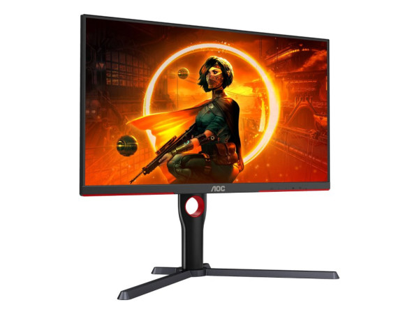 Monitor AOC Q27G3XMNBK 27''VA2560x1440180Hz1ms GtGHDMIx2,DPFreesyncpivot,visinaVESAcrna