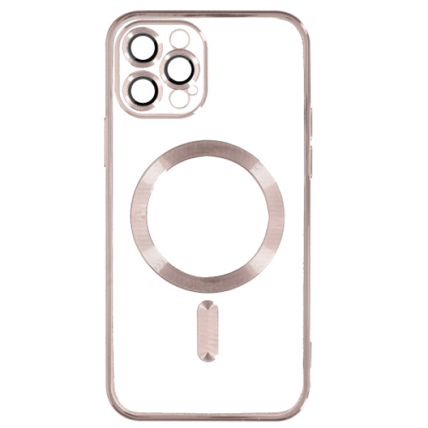 Silikonska futrola Magsafe Iphone 12 PRO ROZE