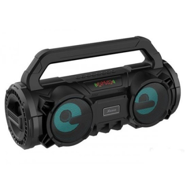 Xwave BT zvučnik DJ 111 20W(2x10W) FM radio/MicroSD/USB/AUX/Mikrofon/LED colorful