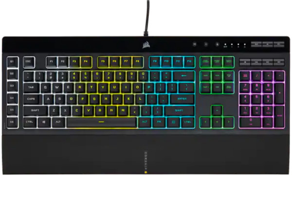 Tastatura CORSAIR K55 RGB žičnaCH-9226765-NAgamingcrna