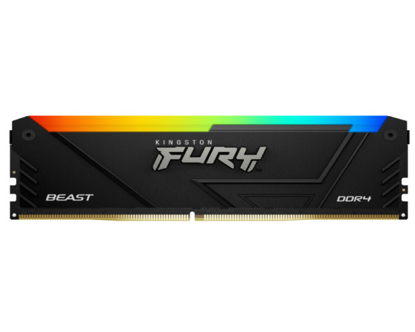 KINGSTON DIMM DDR4 16GB 3200MTs KF432C16BB2A16 Fury Beast RGB 