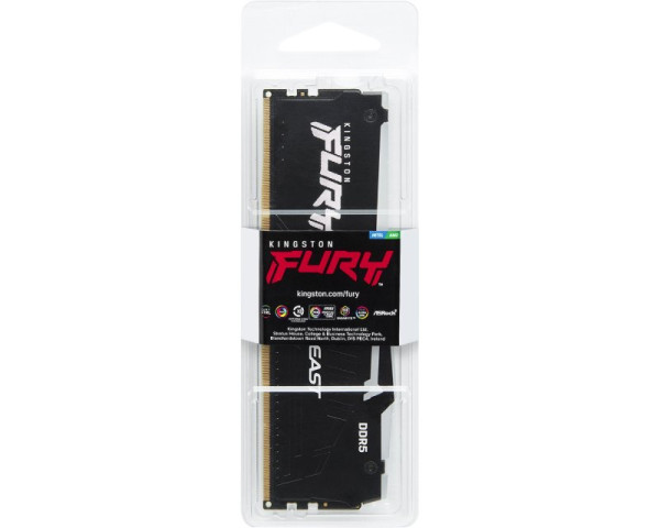 KINGSTON DIMM DDR5 32GB (2x16GB kit) 5600MTs KF556C36BBEAK2-32 Fury Beast RGB EXPO 