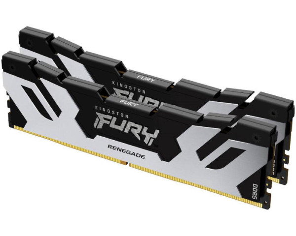 KINGSTON DIMM DDR5 48GB (2x24GB kit) 7200MTs KF572C38RSK2-48 FURY Renegade Silver XMP 