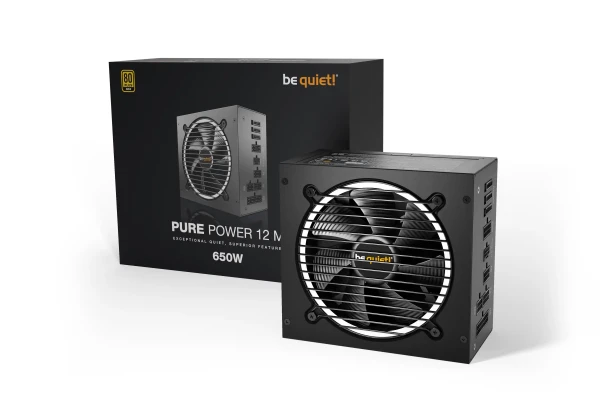 Napajanje Be Quiet Pure Power 12M 650W Gold  BN342 Modularno ATX3.0